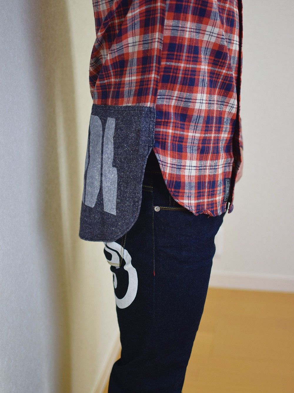 SWITCHING CHECK SHIRT