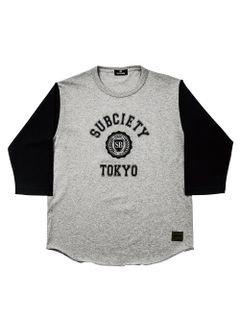 BASEBALL TEE 7/S-COLLEGE-