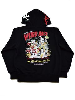 【DOLL×SABBAT13】WEIRD RACE ZIP HOODIE 〜NEVER GONNA STOP!!〜