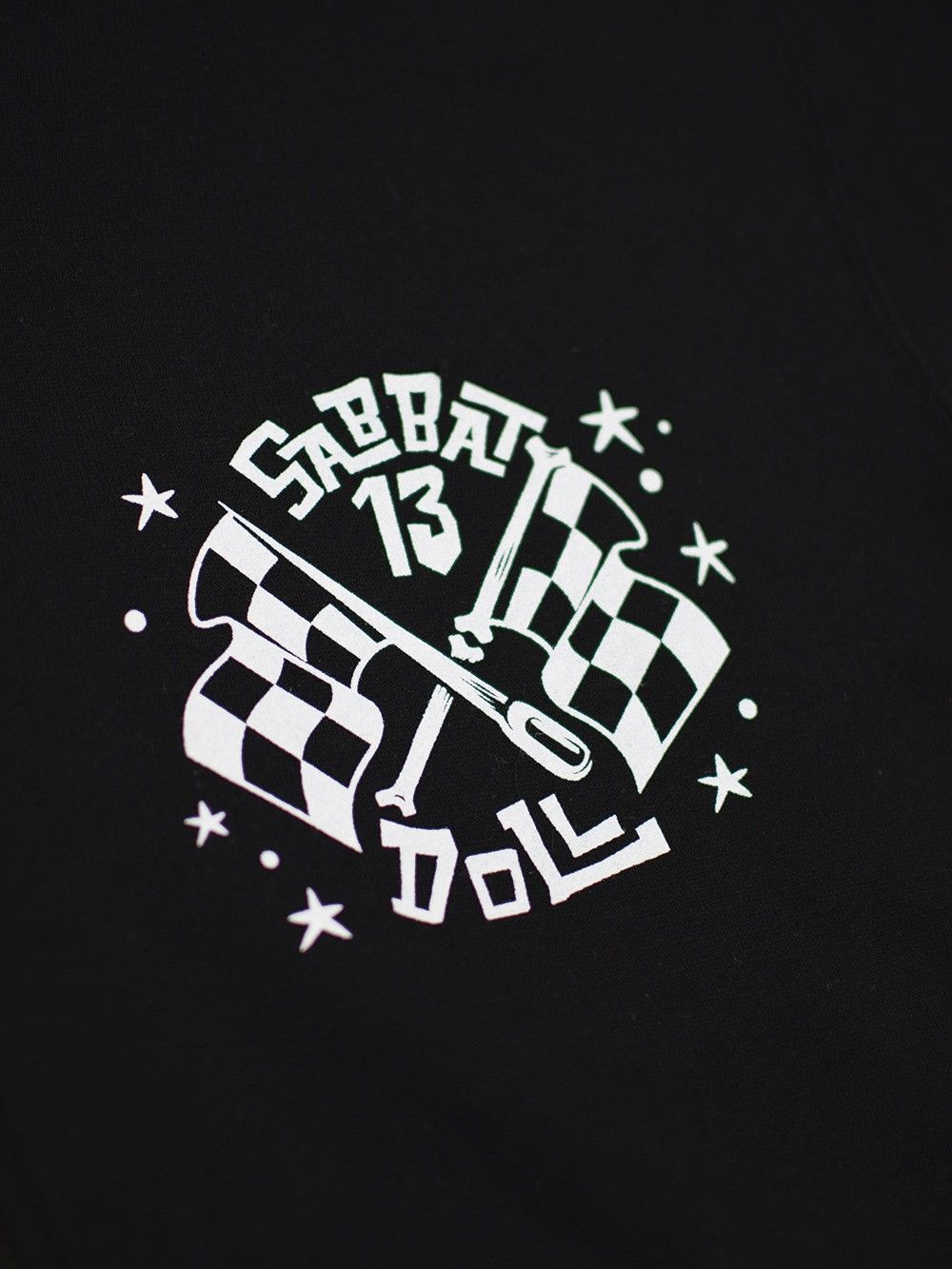 【DOLL×SABBAT13】WEIRD RACE ZIP HOODIE 〜NEVER GONNA STOP!!〜