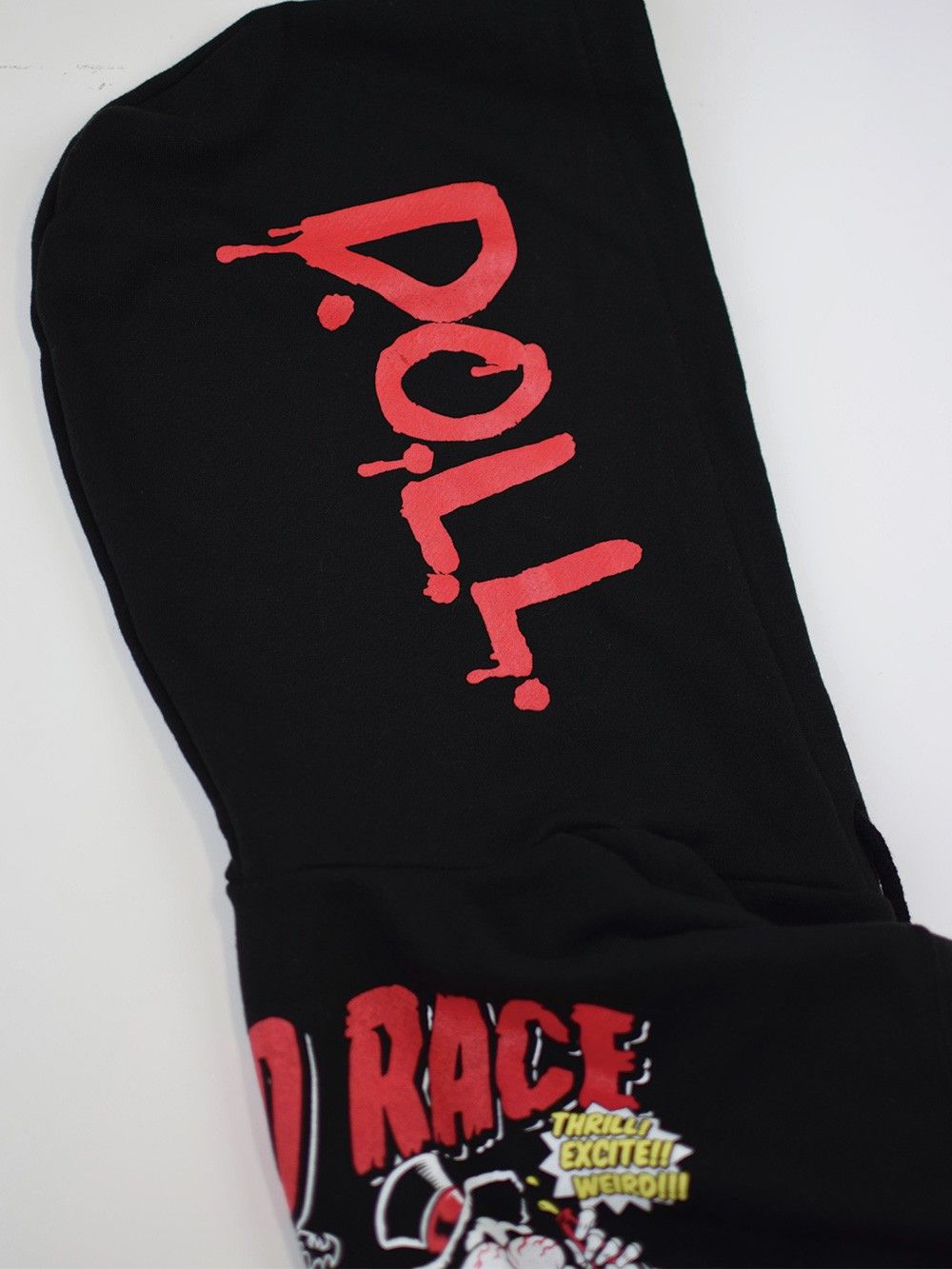 【DOLL×SABBAT13】WEIRD RACE ZIP HOODIE 〜NEVER GONNA STOP!!〜