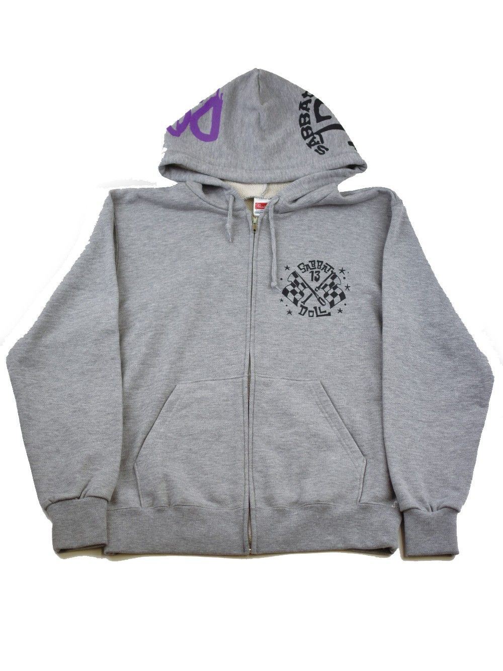 【DOLL×SABBAT13】WEIRD RACE ZIP HOODIE 〜NEVER GONNA STOP!!〜