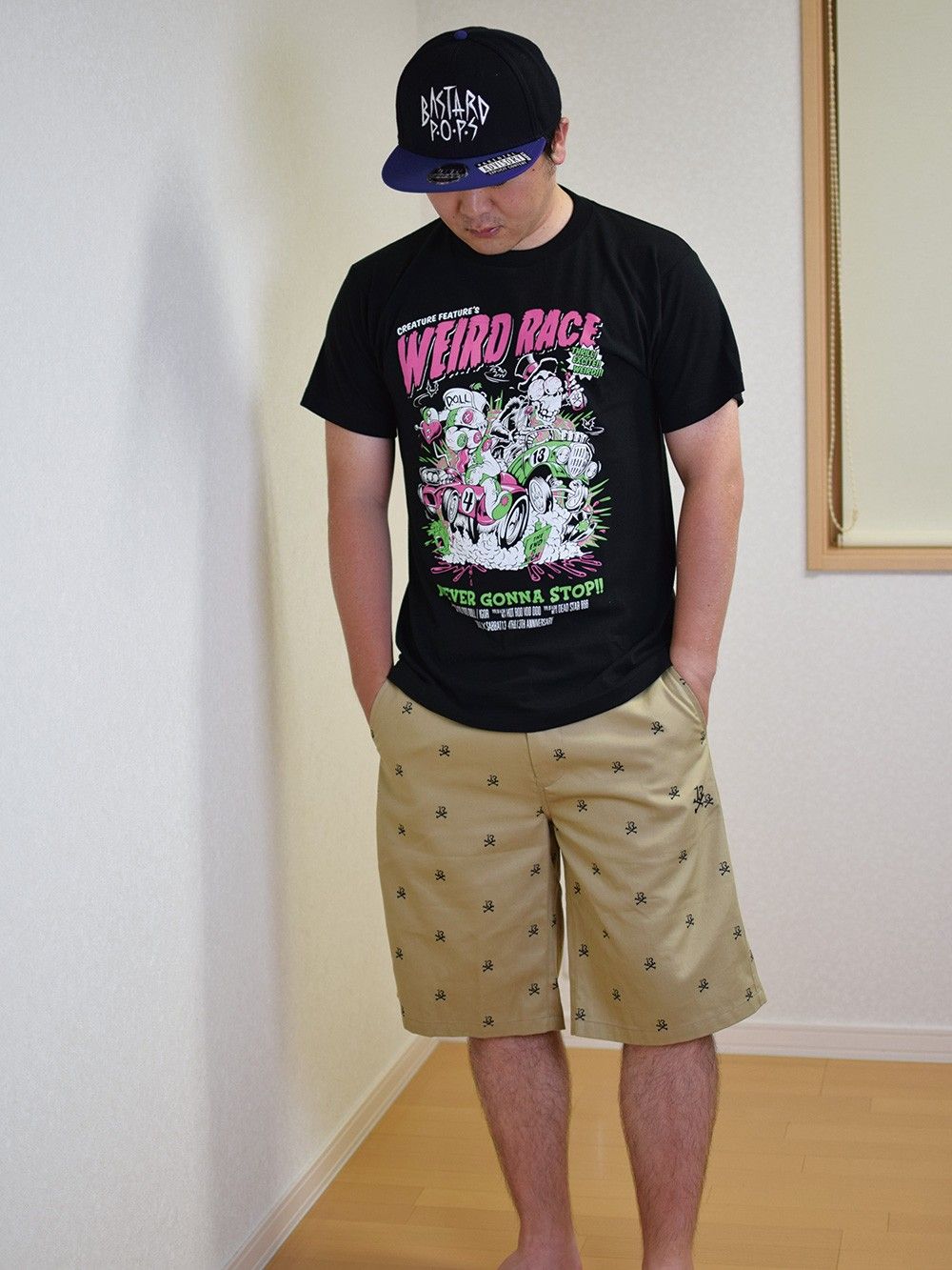【DOLL×SABBAT13】WEIRD RACE TEE 〜NEVER GONNA STOP!!〜