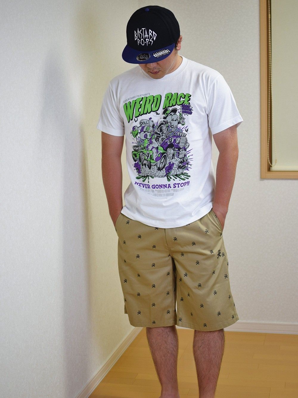 【DOLL×SABBAT13】WEIRD RACE TEE 〜NEVER GONNA STOP!!〜