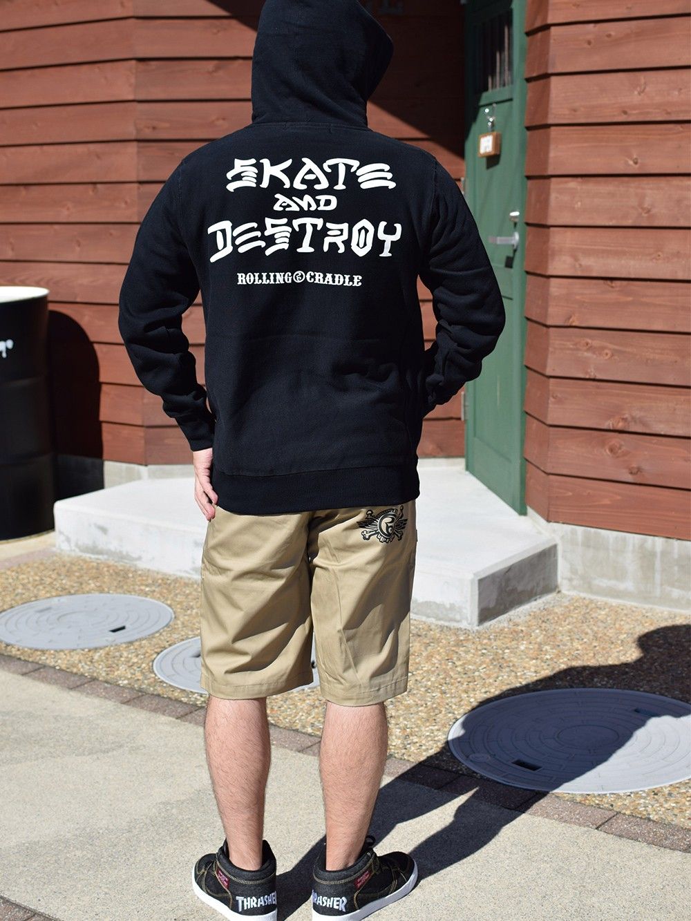 RC×THRASHER 8BIT CYCLOPS -SB HOODIE