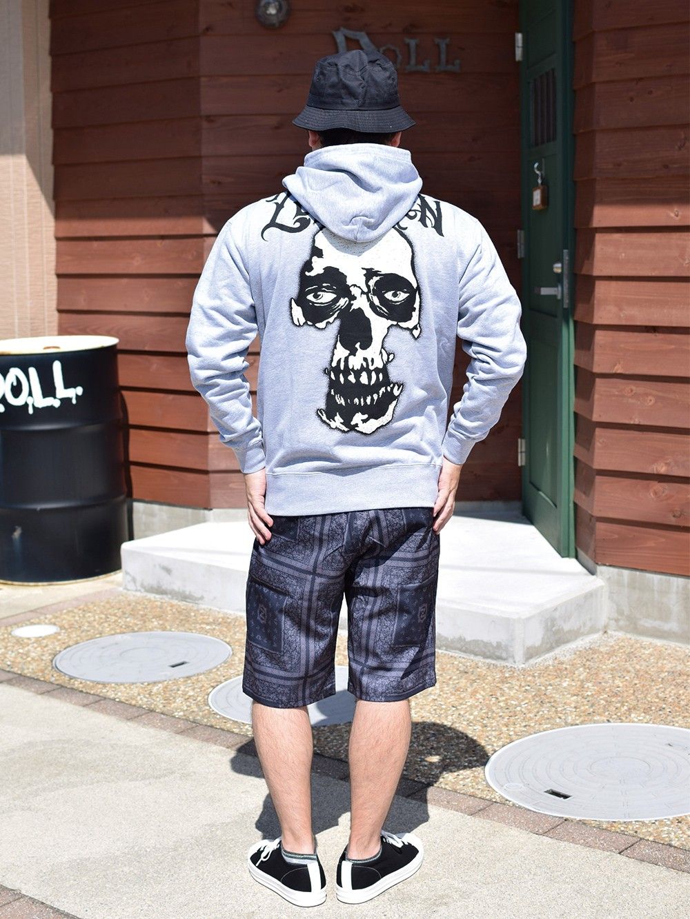 PARKA-SKULL HEAD-