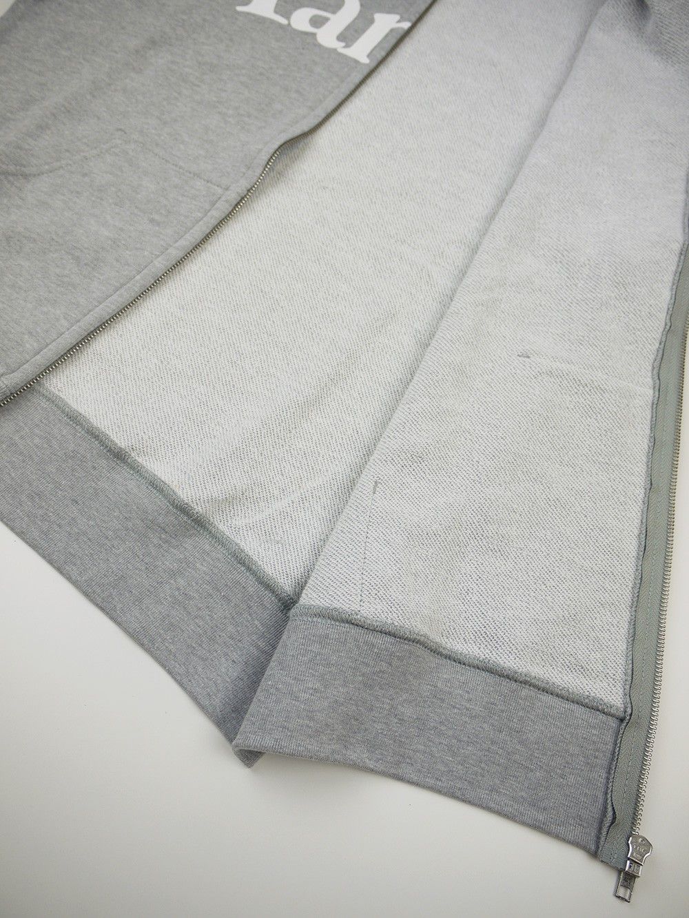 range logo sweat zip hoody