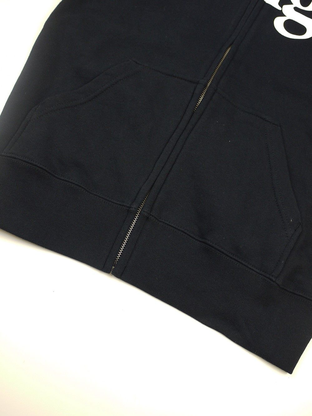 range logo sweat zip hoody