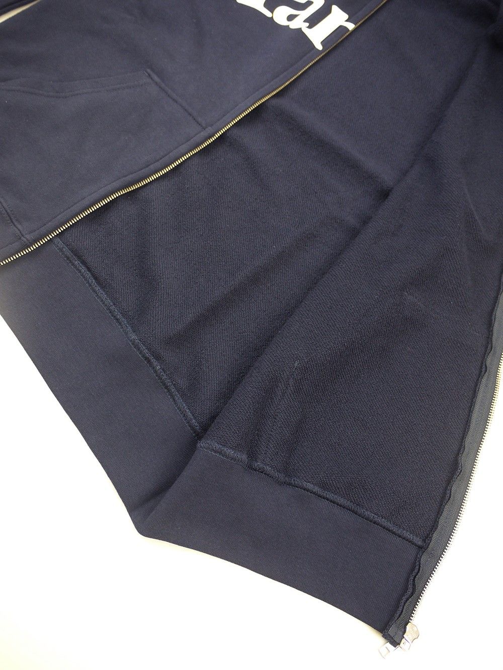 range logo sweat zip hoody