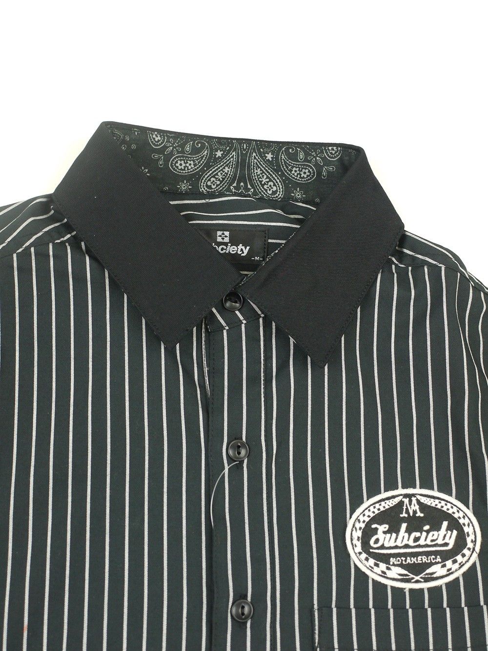 STRIPE SHIRT L/S -MOTAMERICA-