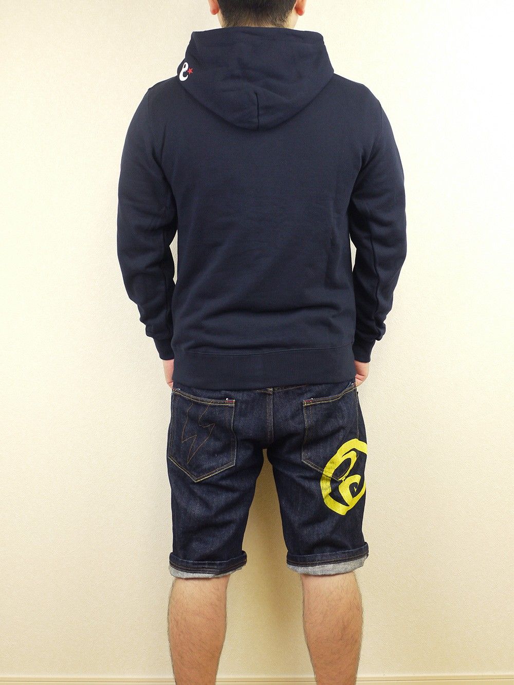 range logo sweat zip hoody