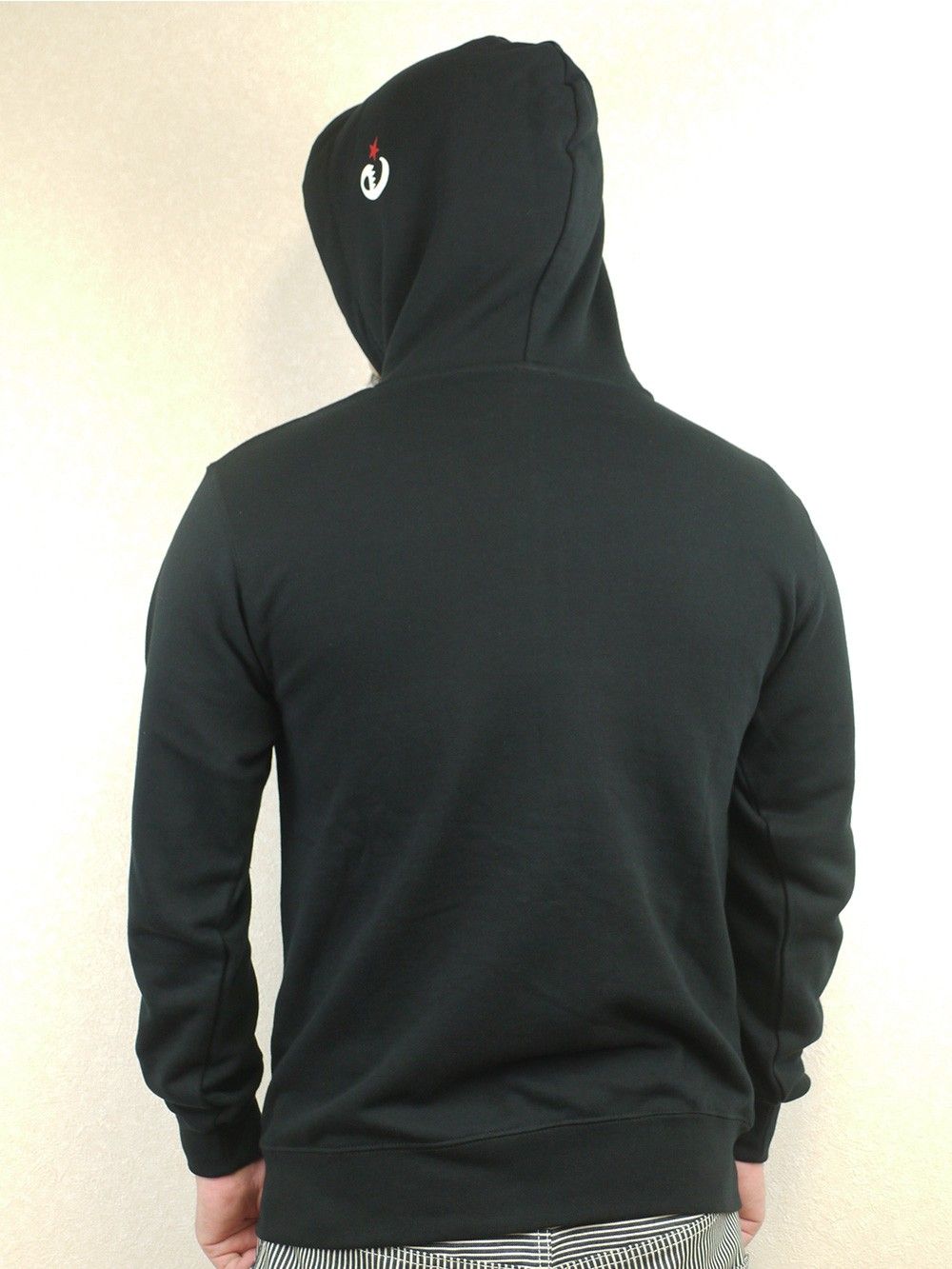 range logo sweat zip hoody
