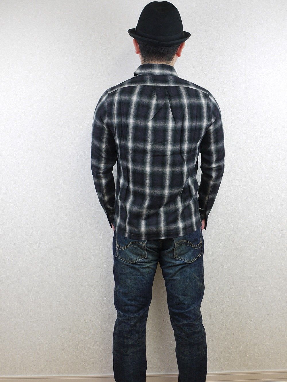 CHECK SHIRT L/S -Conductor-