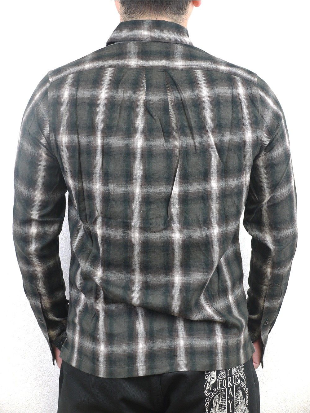 CHECK SHIRT L/S -Conductor-