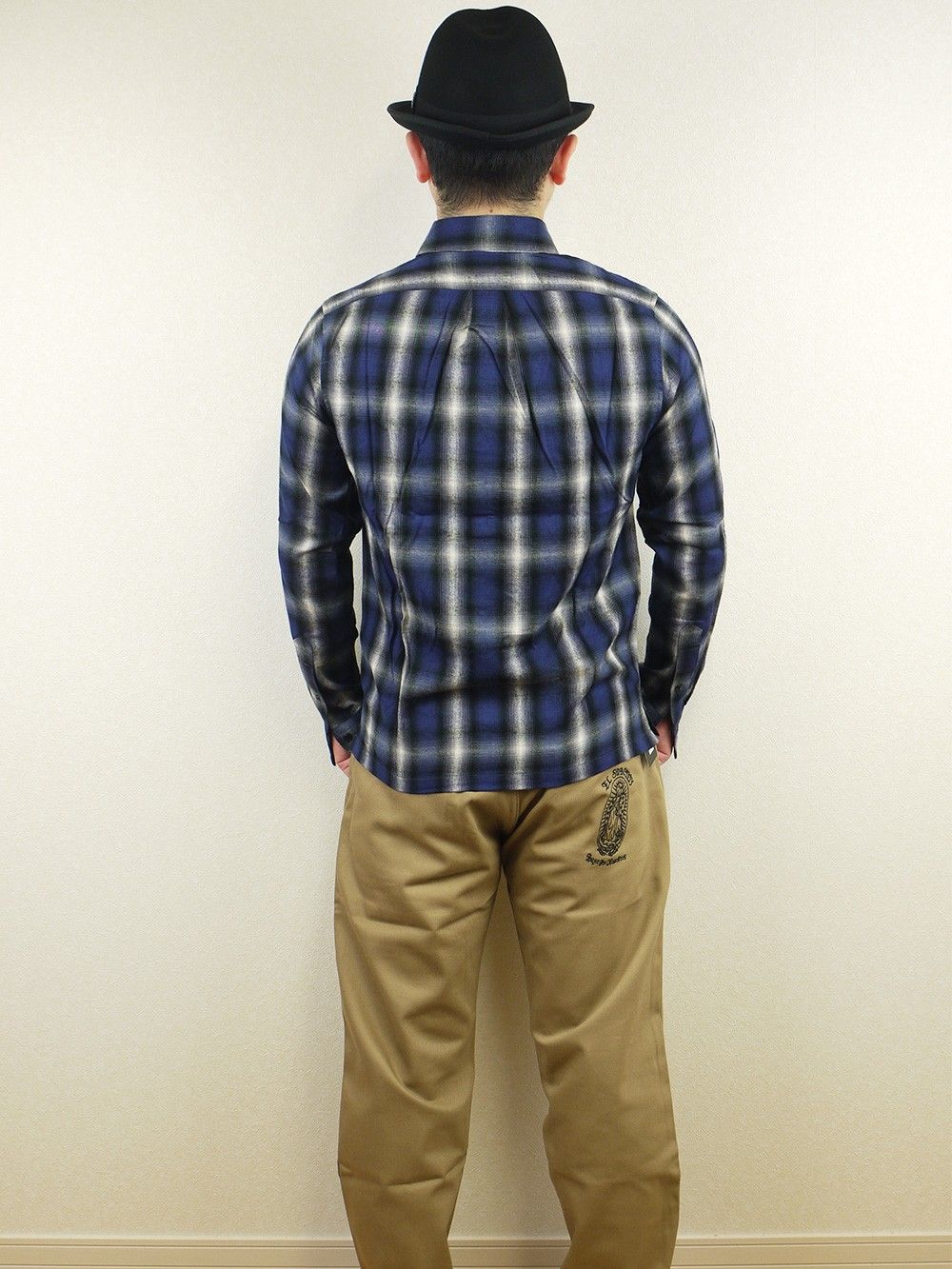 CHECK SHIRT L/S -Conductor-
