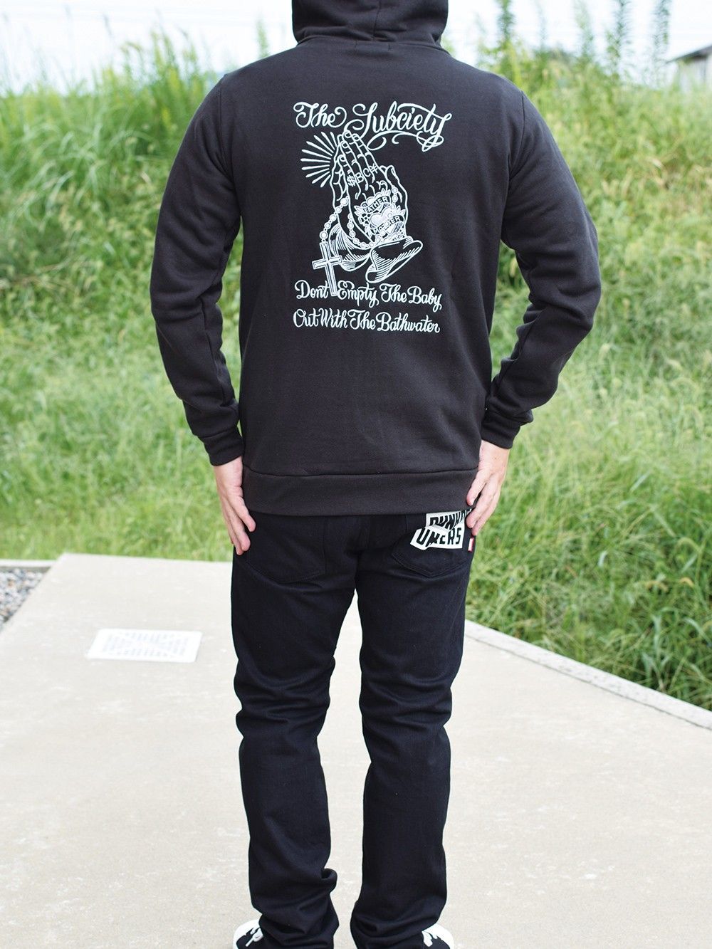 ZIP PARKA-PRAYING HANDS-