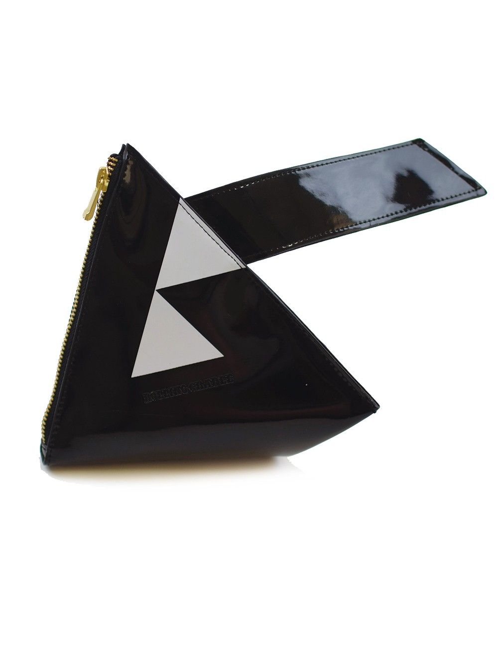 MU PYRAMID CLUTCH BAG