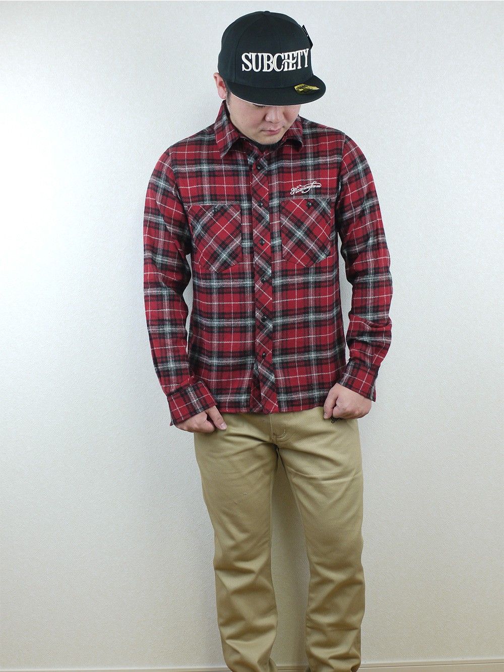 CHECK SHIRT L/S -Comrade-