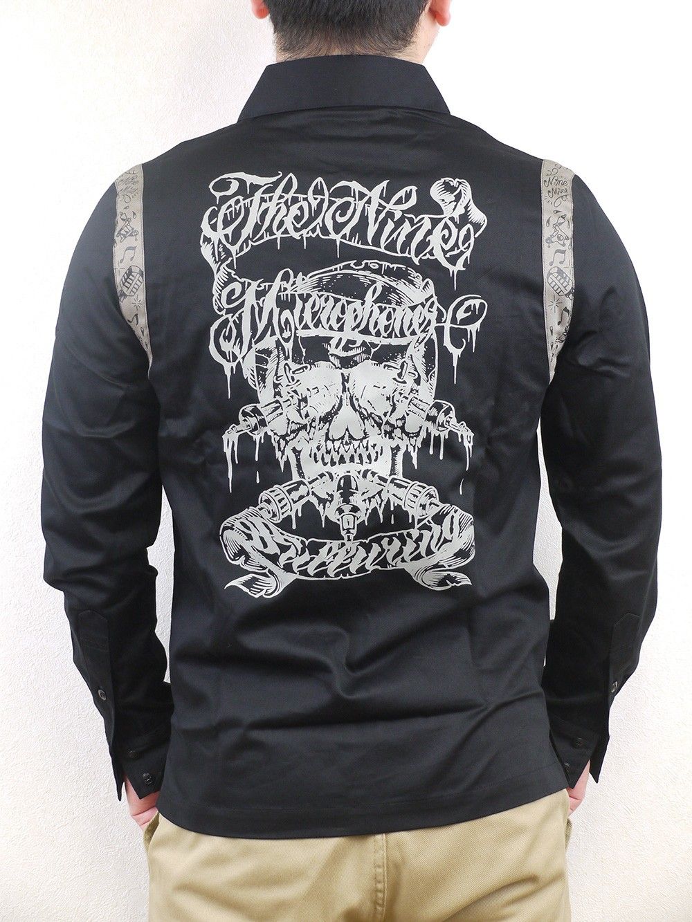 WORK SHIRT L/S -MAD SKULL-