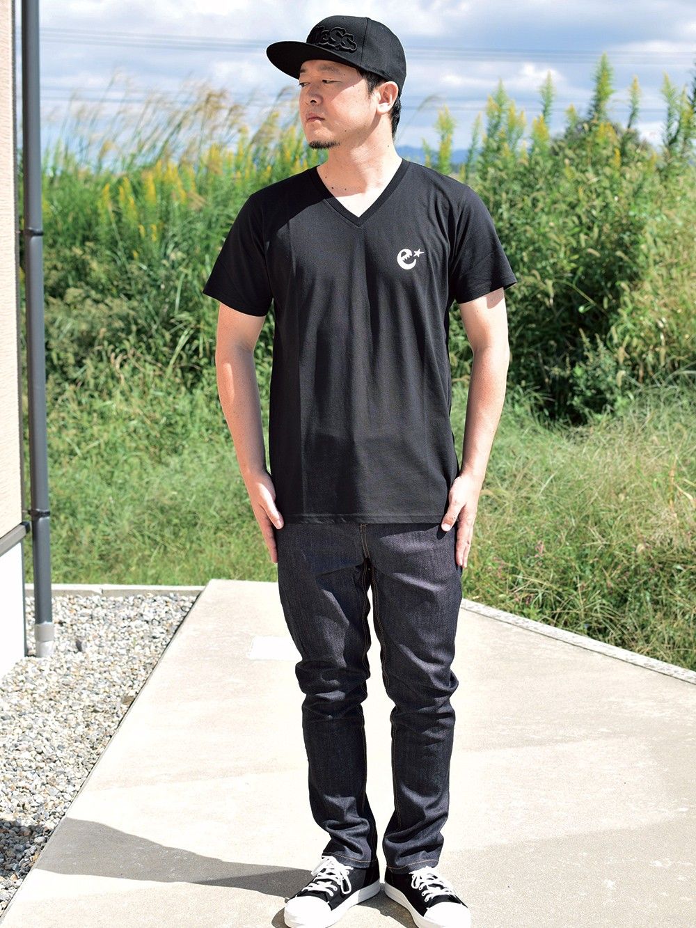 organic cotton V neck t shirts
