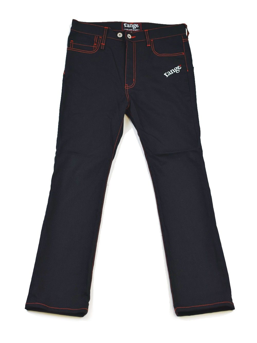 range tapered denim pant
