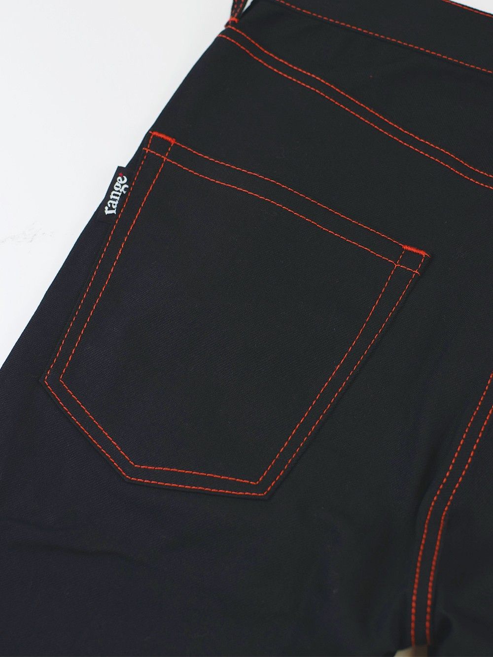 range tapered denim pant