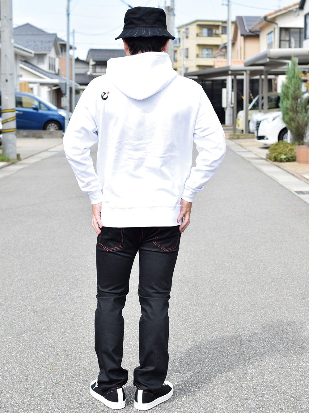 range tapered denim pant