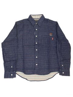 SMALL DOT W-GAUZE SHIRT
