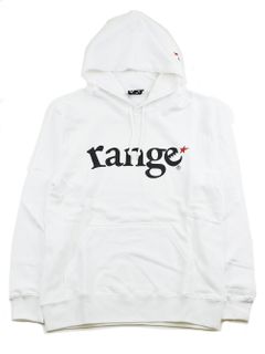 range logo pull over hoody