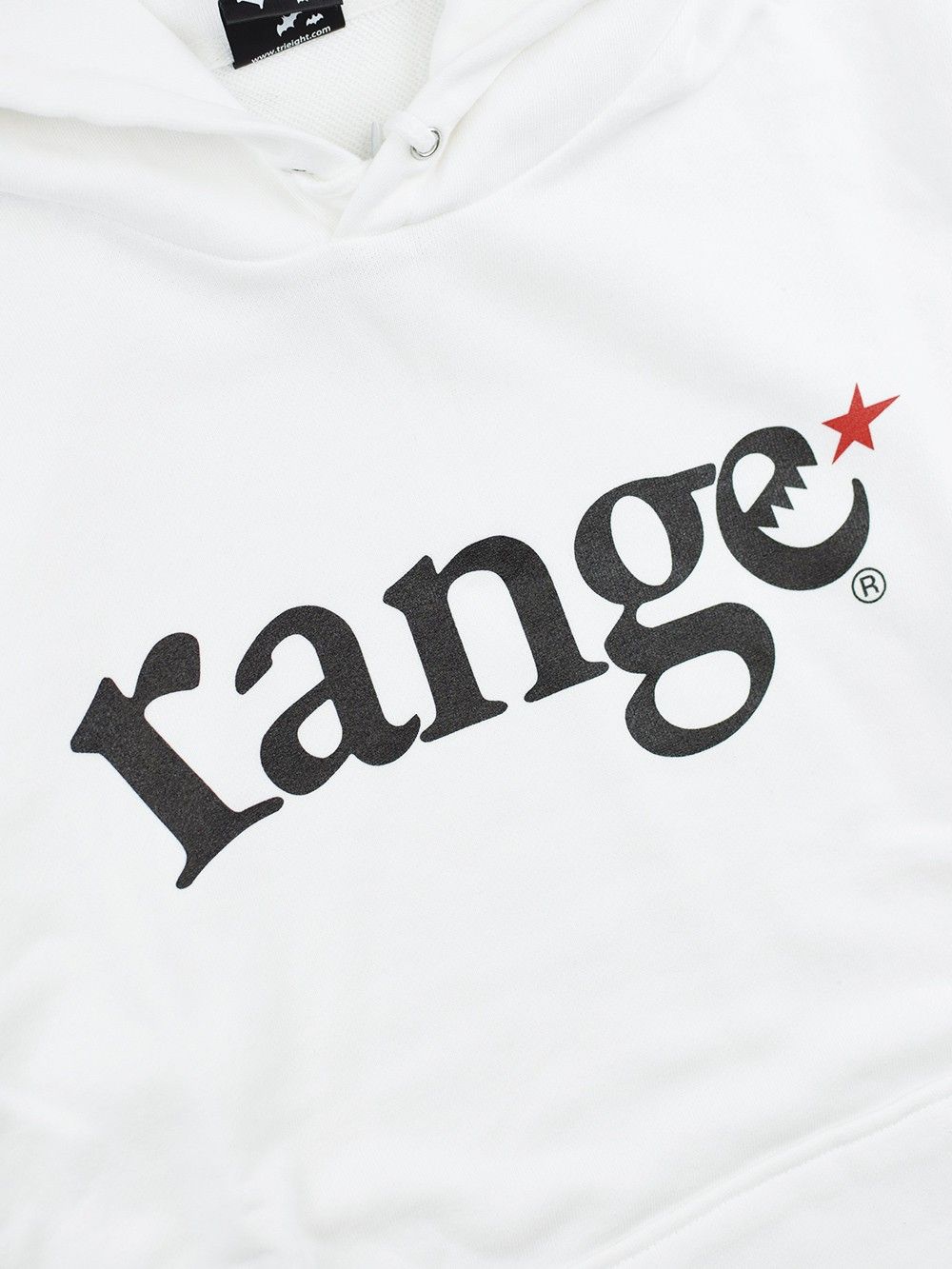 range logo pull over hoody