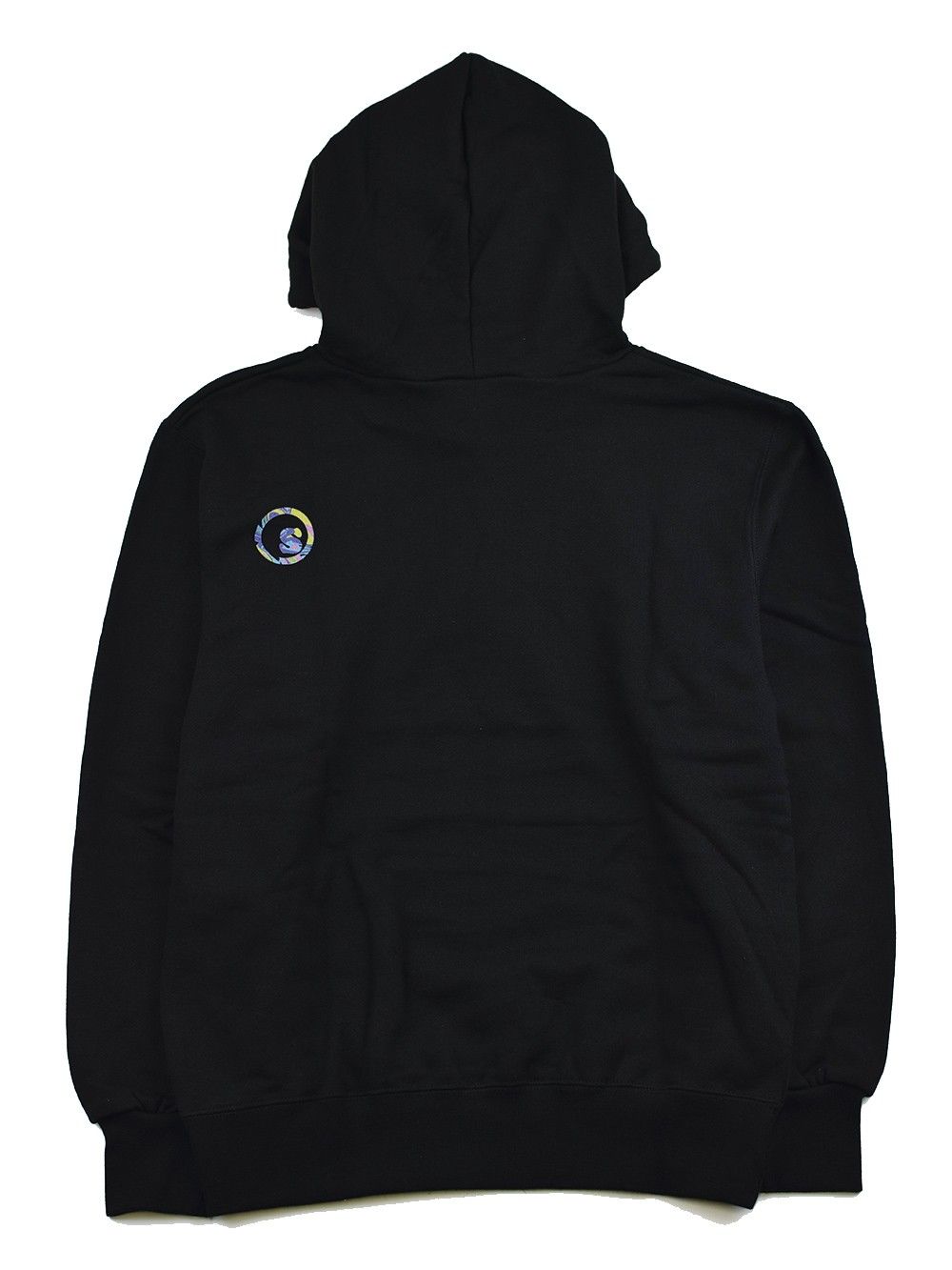 coop with tie die pull over hoody