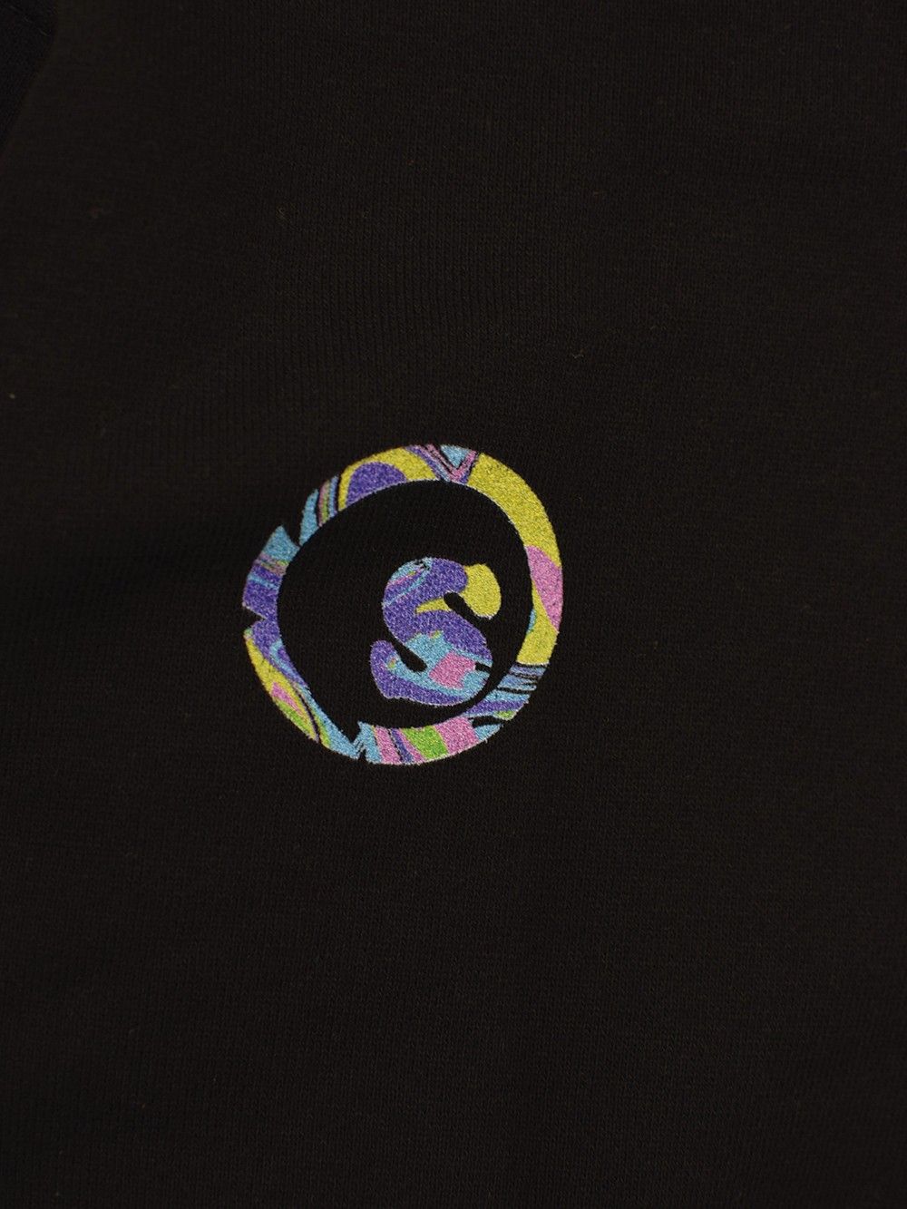 coop with tie die pull over hoody