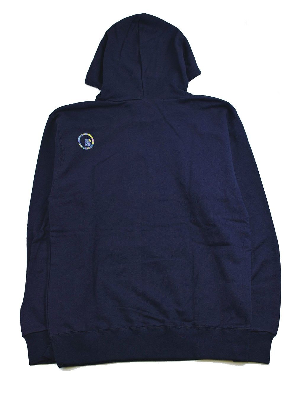 coop with tie die pull over hoody