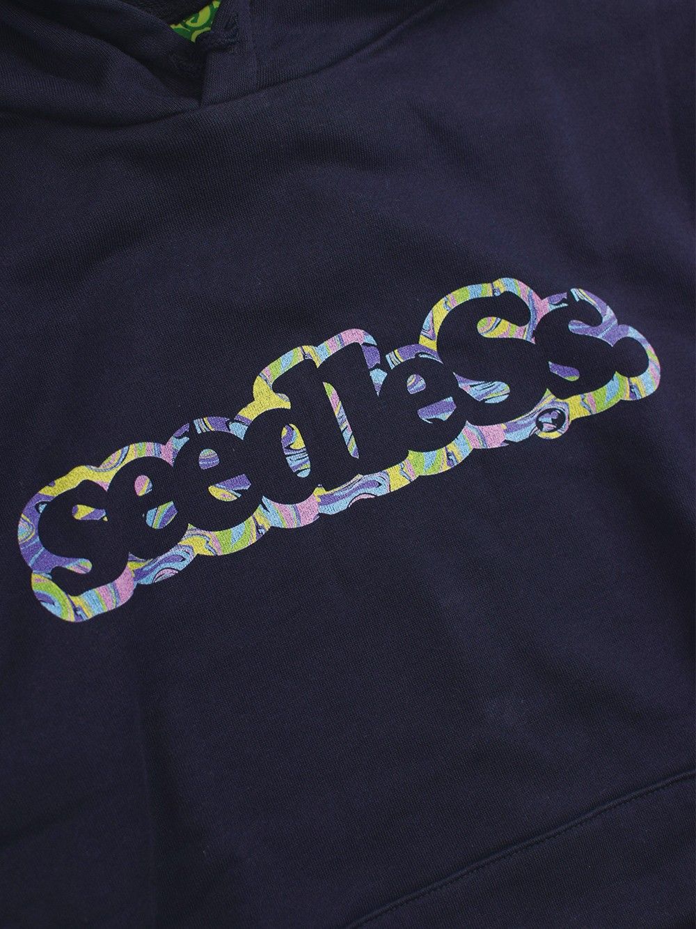 coop with tie die pull over hoody