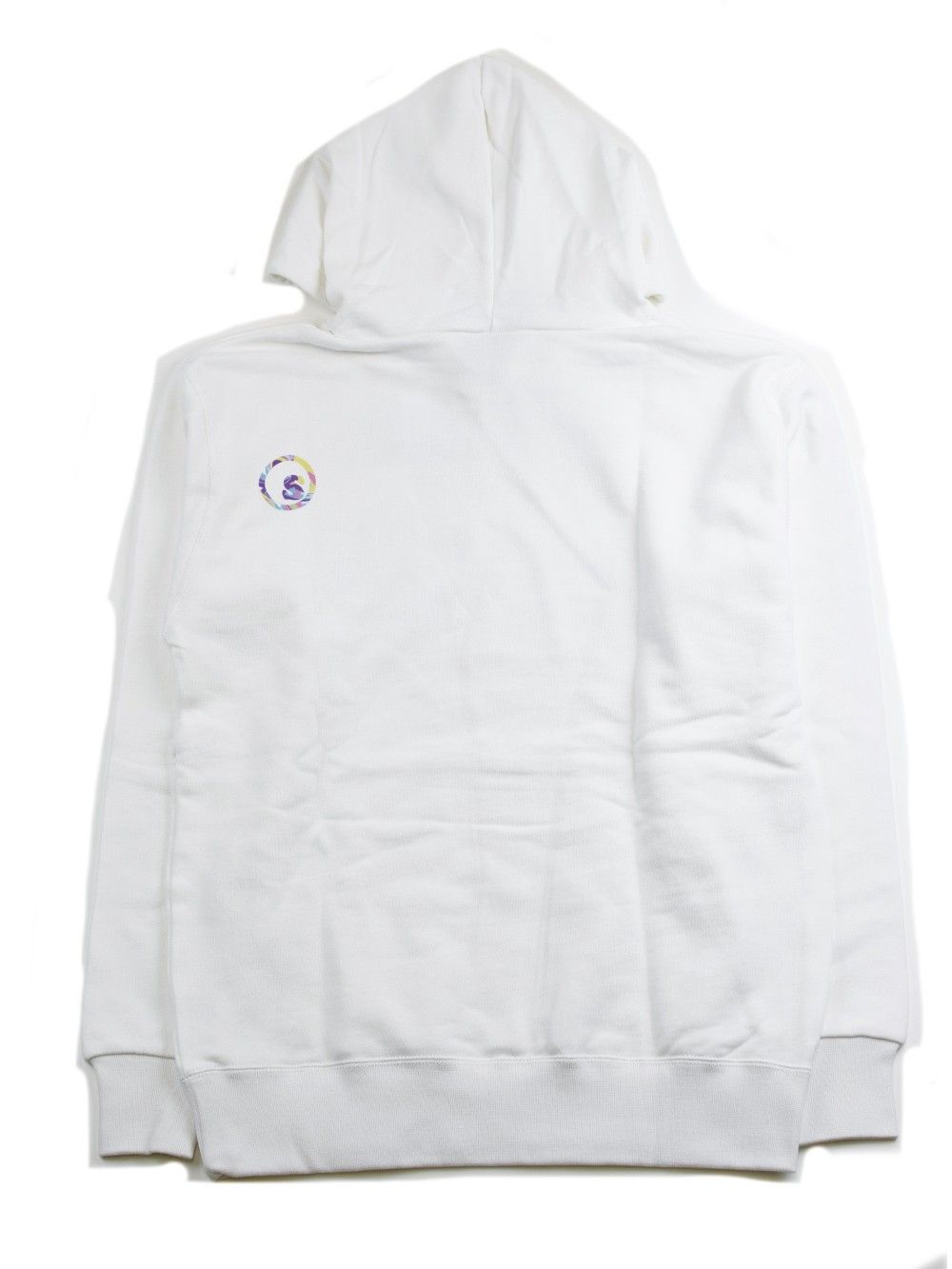 coop with tie die pull over hoody