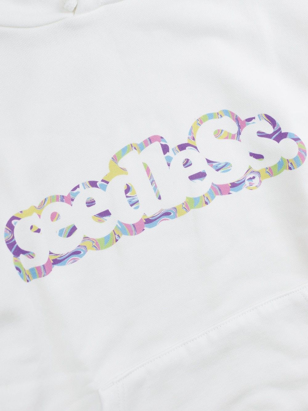 coop with tie die pull over hoody
