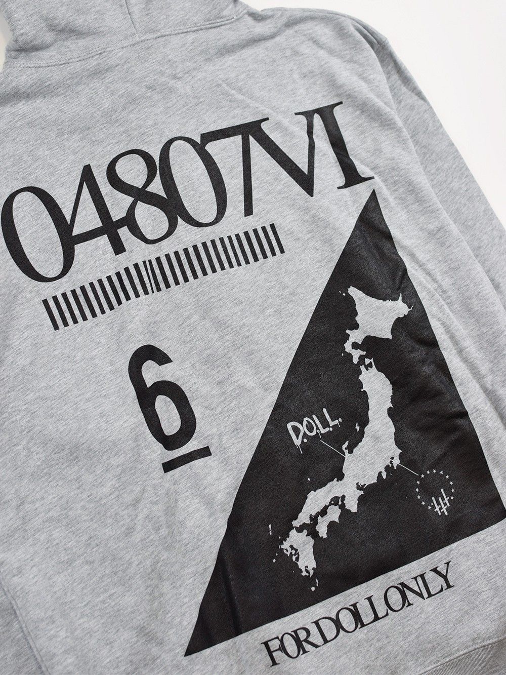 【DOLL×LILWHITE.】-CONNECT- ZIP HOODIE