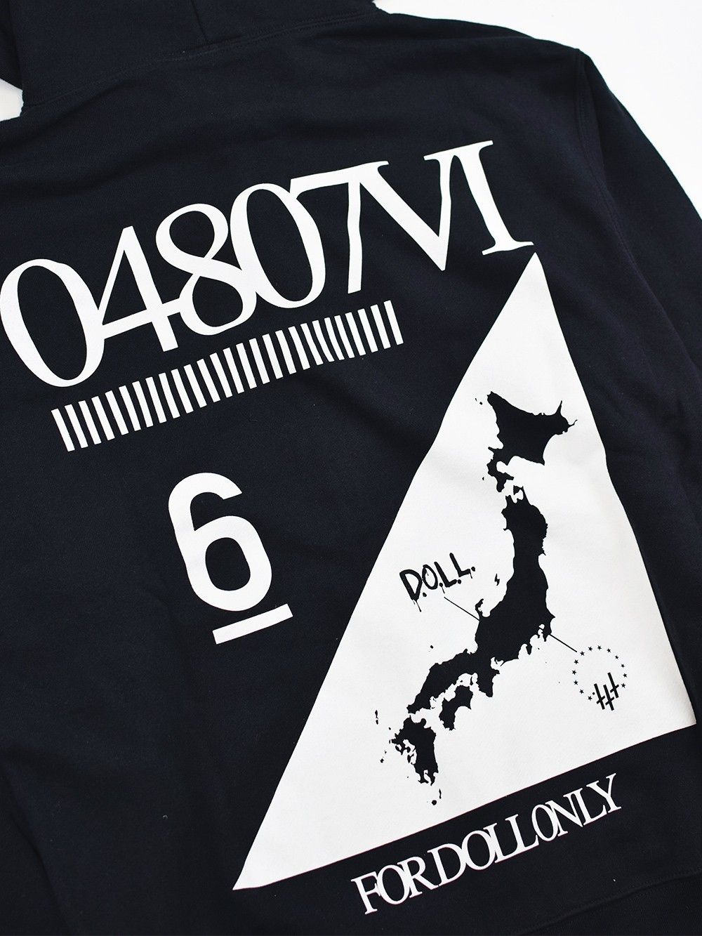 【DOLL×LILWHITE.】-CONNECT- ZIP HOODIE