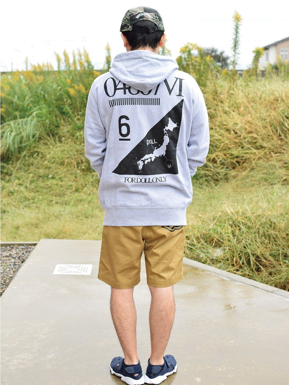 【DOLL×LILWHITE.】-CONNECT- ZIP HOODIE