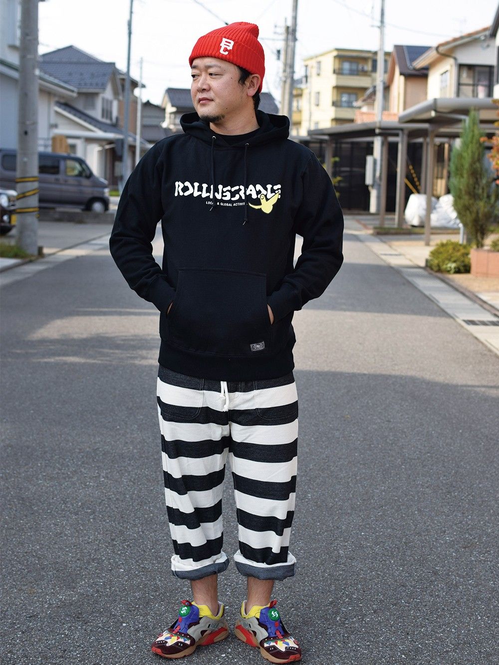 RC×Mark Gonzales ANGEL HOODIE