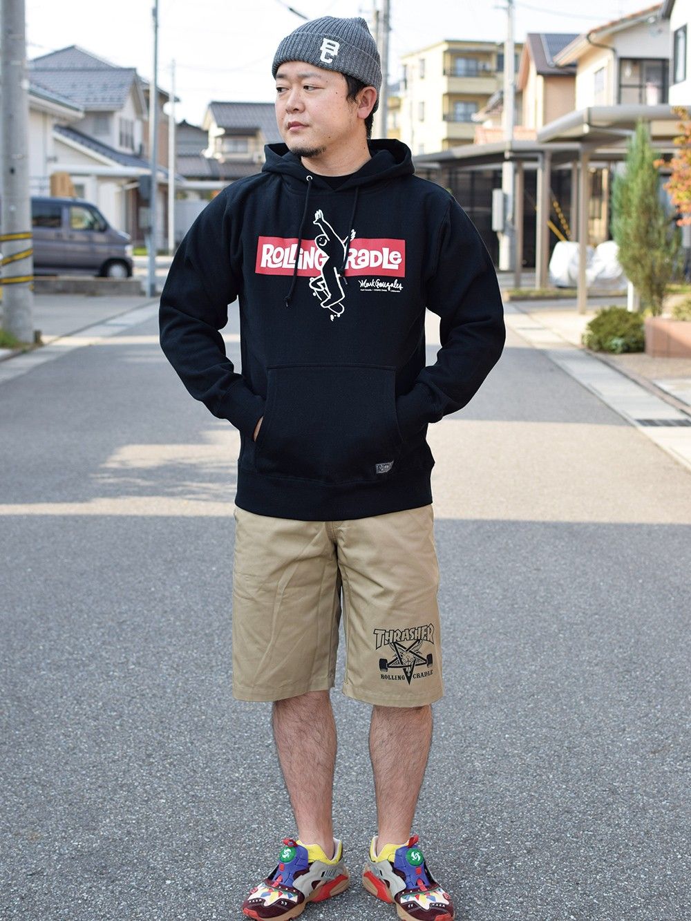 RC×Mark Gonzales SKATE HOODIE