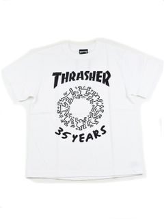 THRASHER×Keith Haring 35th s/s tee