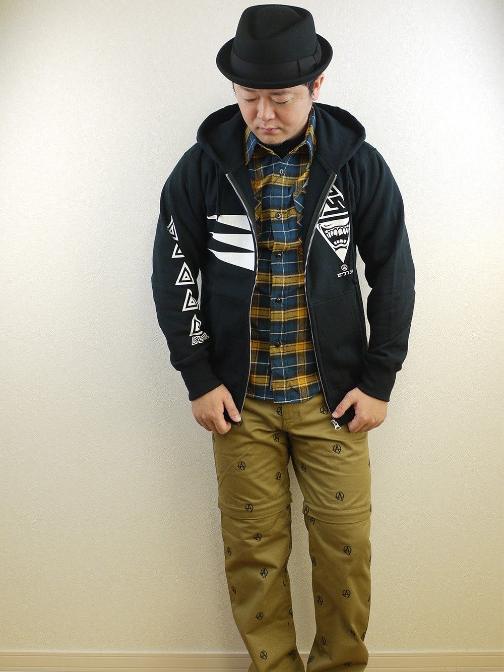 DOLL×ANARC "2FUCK ZIP PARKA"