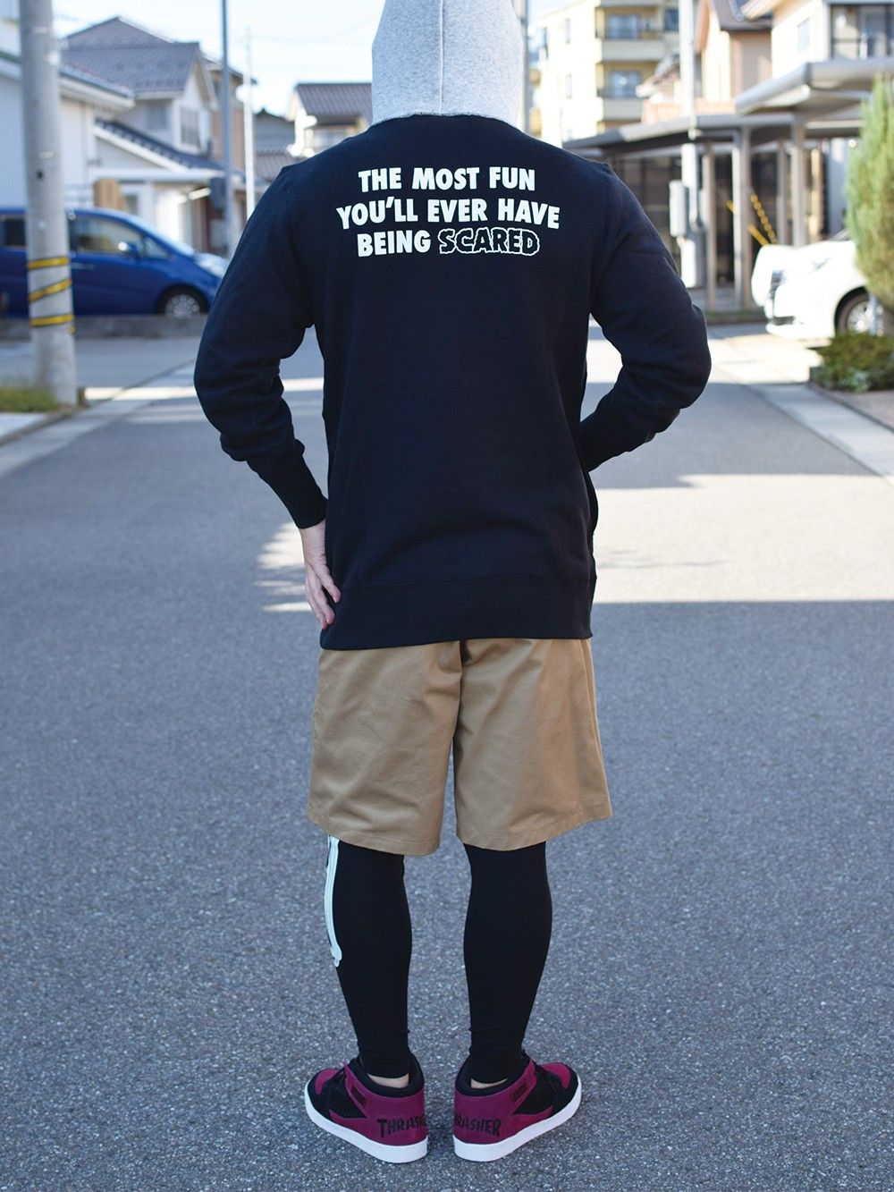 SCARE PULL-OVER PARKA