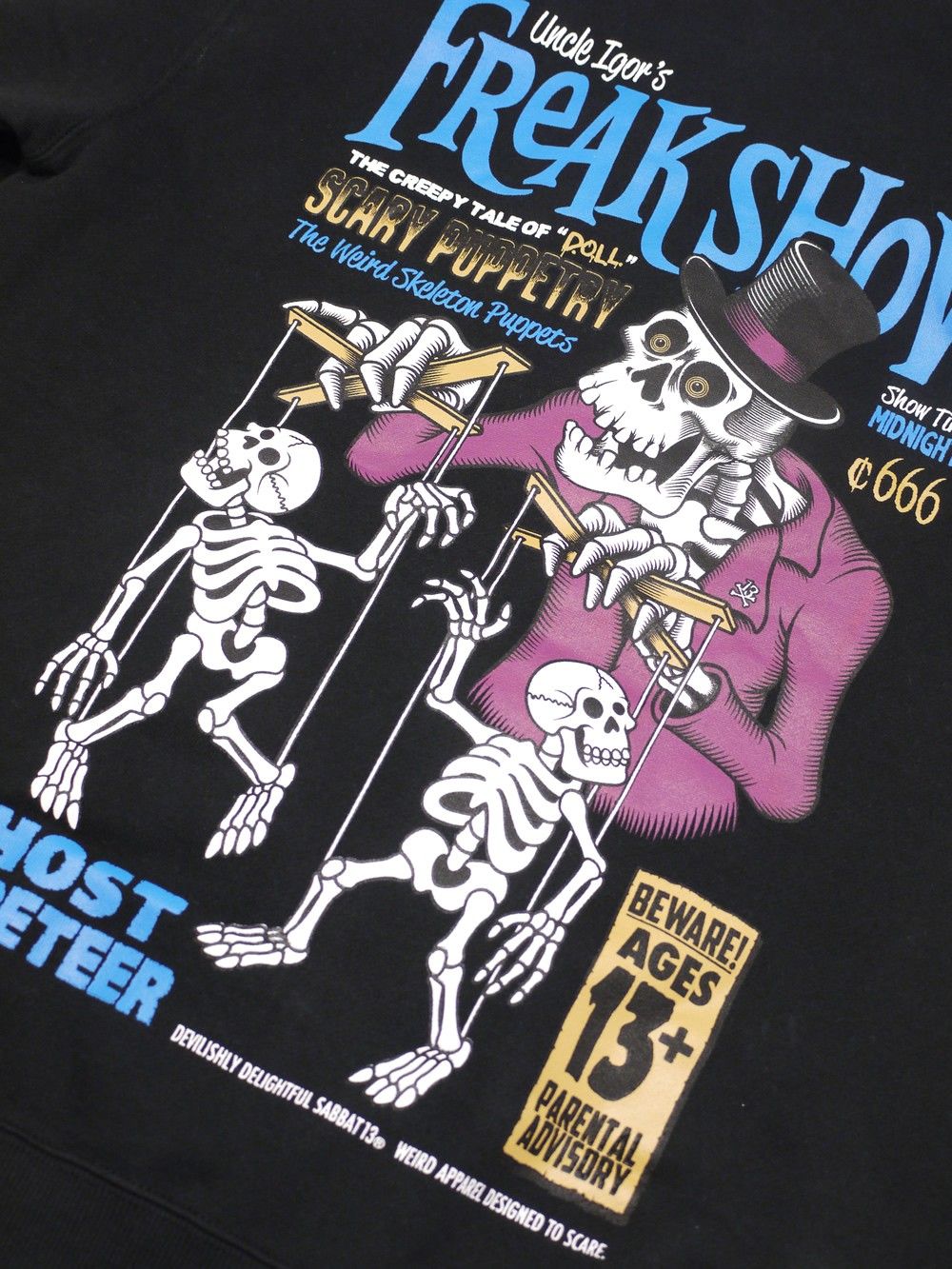 SABBAT13×DOLLCORRABOLATION  「FREAK SHOW ZIP-PARKA」