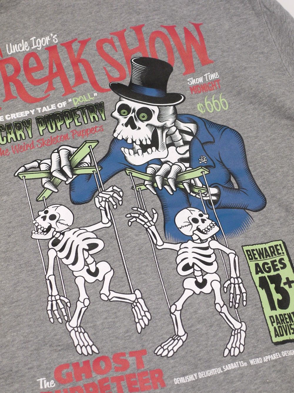 SABBAT13×DOLLCORRABOLATION  「FREAK SHOW ZIP-PARKA」