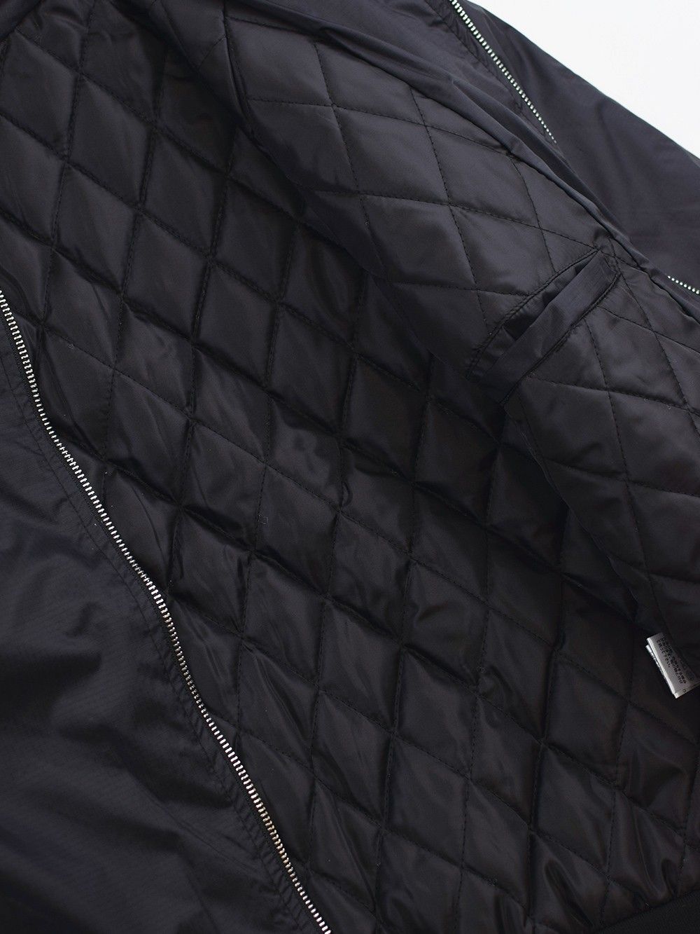 sd zip up quilted jkt