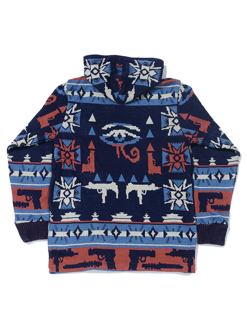 NATIVE KNIT-HOODY