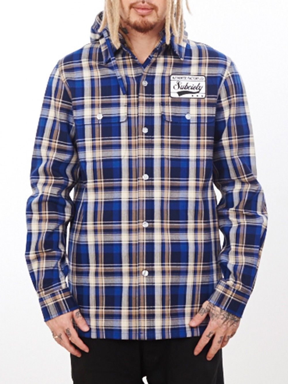 EMBLEM SHIRT-HOODY