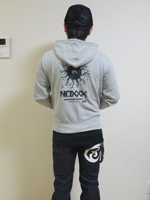 GRAVITY VANISHED zip parka